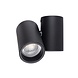 Kanlux LED GU10 loftspot justerbar sort - til 1 enkelt LED GU10 spotpære Kanlux LED GU10 loftspot justerbar sort - til 1 enkelt LED GU10 spotpære