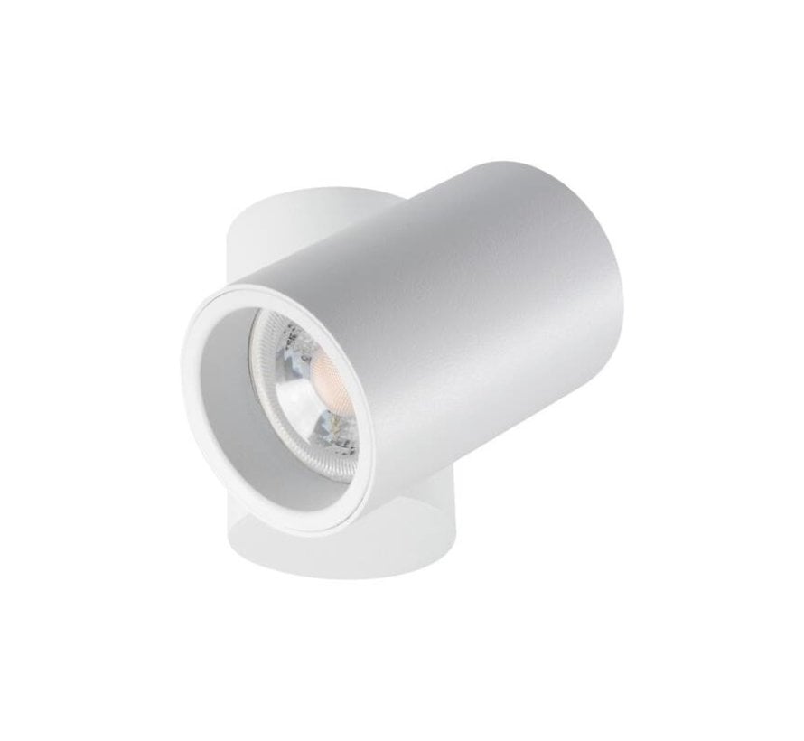 LED GU10 loftspot justerbar hvid -  til 1 enkelt LED GU10 spotpære