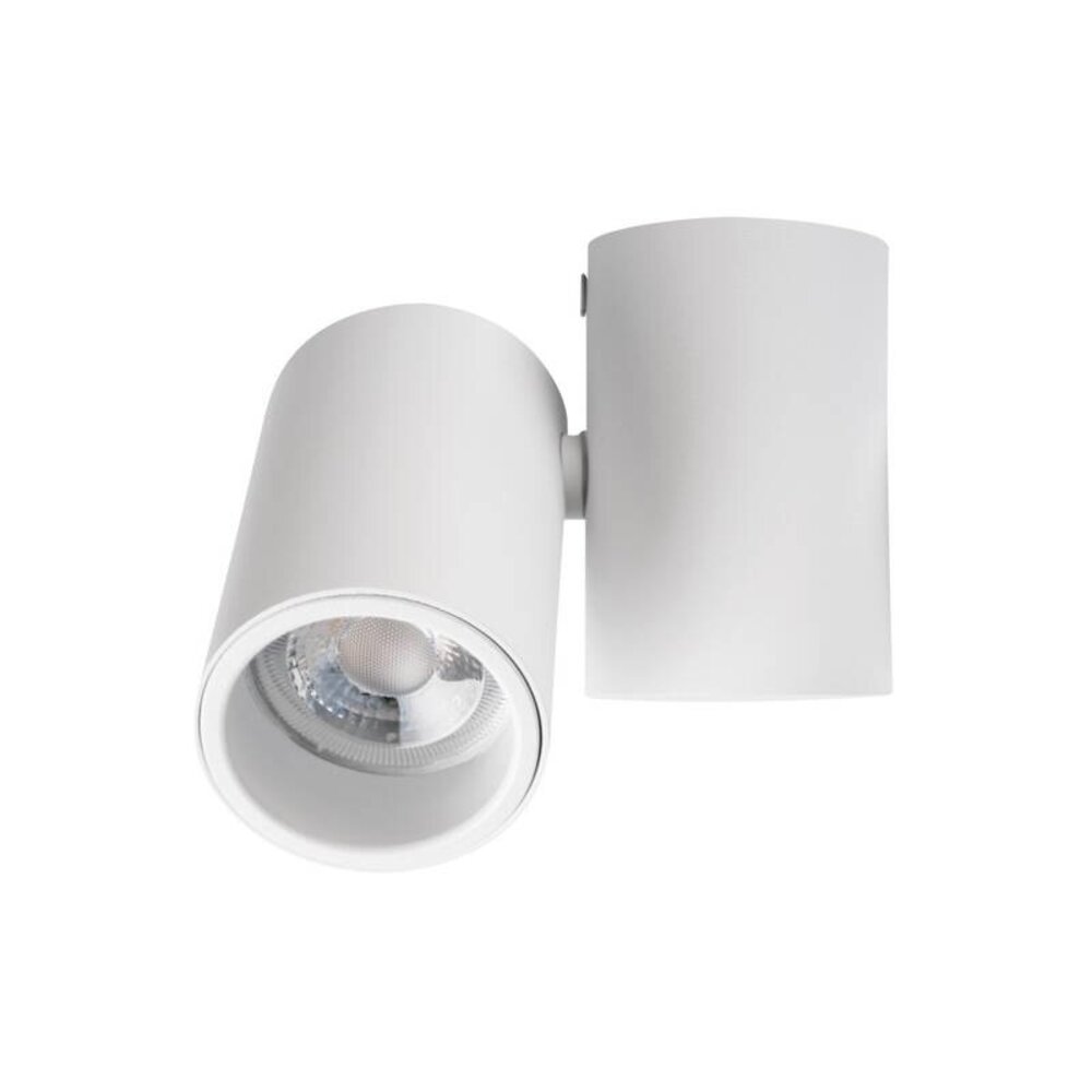 Kanlux LED GU10 loftspot justerbar hvid -  til 1 enkelt LED GU10 spotpære Kanlux LED GU10 loftspot justerbar hvid -  til 1 enkelt LED GU10 spotpære