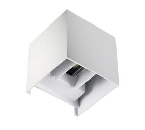 Kanlux LED væglampe hvid IP54 - 7W 4000K Neutral hvid - justerbar lysfordeling Kanlux LED væglampe hvid IP54 - 7W 4000K Neutral hvid - justerbar lysfordeling
