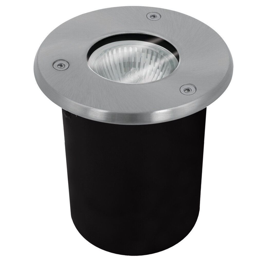 Kanlux LED GU10 jordspot rustfrit stål rund IP67 - til 1 enkelt LED GU10 spotpære Kanlux LED GU10 jordspot rustfrit stål rund IP67 - til 1 enkelt LED GU10 spotpære