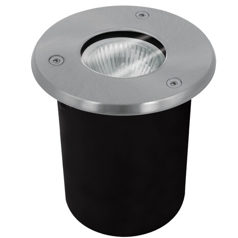 Kanlux LED GU10 jordspot rustfrit stål rund IP67 - til 1 enkelt LED GU10 spotpære Kanlux LED GU10 jordspot rustfrit stål rund IP67 - til 1 enkelt LED GU10 spotpære