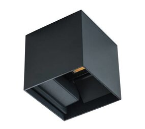 Kanlux LED væglampe grafit IP54 - 7W 4000K Neutral hvid - justerbar lysfordeling Kanlux LED væglampe grafit IP54 - 7W 4000K Neutral hvid - justerbar lysfordeling