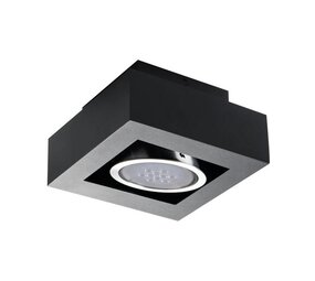 Kanlux LED AR111 GU10 loftspotarmatur sort - til 1 enkelt LED GU10 spotpære