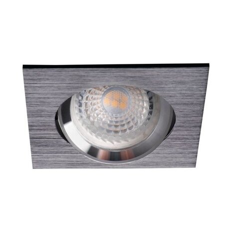 Kanlux LED indbygningsspot sort - installations diameter 70-75mm ydre diameter 82x82mm Kanlux LED indbygningsspot sort - installations diameter 70-75mm ydre diameter 82x82mm