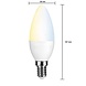 Fordelspakke 10 styk - E14 WiFi LED stearinlyslampe - 5W erstatter 41W - 2700K 6500K - Styring med app for Android og iOS Fordelspakke 10 styk - E14 WiFi LED stearinlyslampe - 5W erstatter 41W - 2700K 6500K - Styring med app for Android og iOS