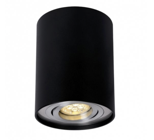 Spectrum WiFi LED loftspot - Rør rundt - Sort aluminium - med GU10 fatning - vipbar - Styring med app for Android og iOS Spectrum WiFi LED loftspot - Rør rundt - Sort aluminium - med GU10 fatning - vipbar - Styring med app for Android og iOS