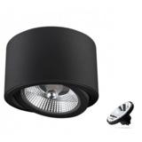 Spectrum WiFi LED loftspot - AR111 GU10 230V - Matt Sort rund - CCT (3000K-6500K) - Styring med app for Android og iOS Spectrum WiFi LED loftspot - AR111 GU10 230V - Matt Sort rund - CCT (3000K-6500K) - Styring med app for Android og iOS