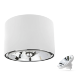 Spectrum WiFi LED AR111 GU10 loftspot hvid metal rund IP20 - CCT (3000K-6500K) - Styring med app for Android og iOS