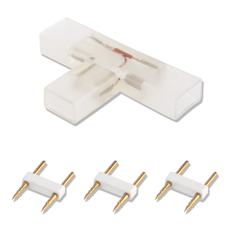 Aigostar LED lysslange to-benet stik T-stik Aigostar LED lysslange to-benet stik T-stik