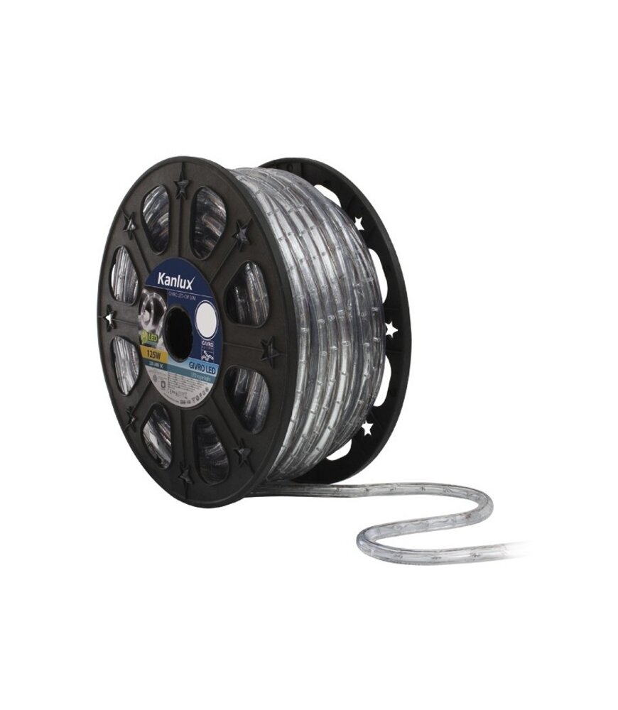 Kanlux LED Lysslange 50 meter - 125W - IP44 - Rødt lys Kanlux LED Lysslange 50 meter - 125W - IP44 - Rødt lys