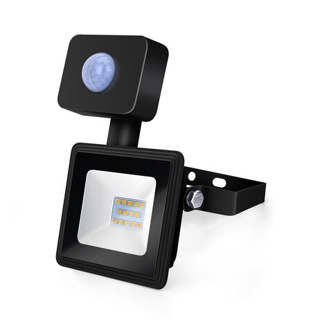 LED-projektørlampe med bevægelsessensor - 10W erstatter 90W - Valgfri lystemperatur - 3 års garanti LED-projektørlampe med bevægelsessensor - 10W erstatter 90W - Valgfri lystemperatur - 3 års garanti