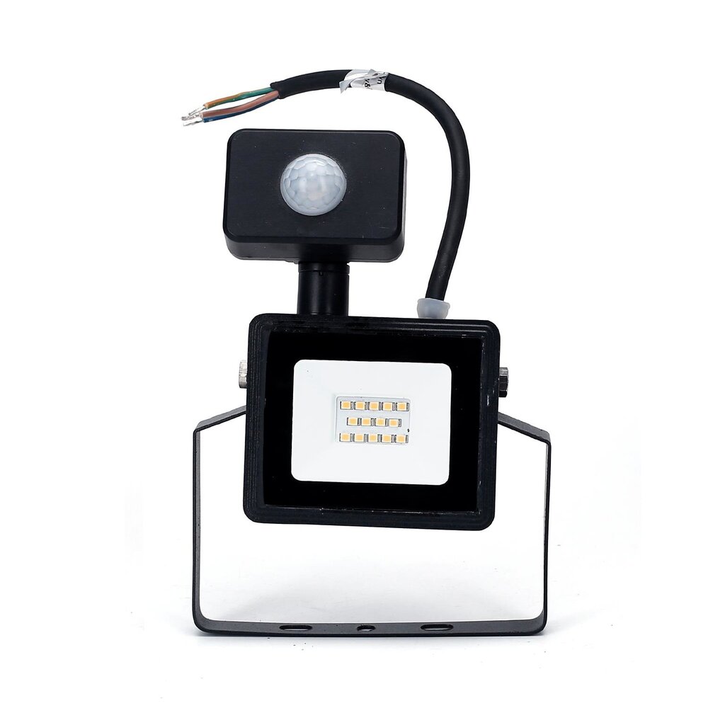 LED-projektørlampe med bevægelsessensor - 10W erstatter 90W - Valgfri lystemperatur - 3 års garanti LED-projektørlampe med bevægelsessensor - 10W erstatter 90W - Valgfri lystemperatur - 3 års garanti