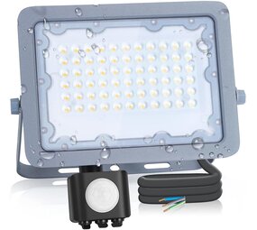 Aigostar LED Projektørlampe PRO IP65 med sensor - 30W 2.700 Lumen - Valgfri lystemperatur - 3 års garanti Aigostar LED Projektørlampe PRO IP65 med sensor - 30W 2.700 Lumen - Valgfri lystemperatur - 3 års garanti