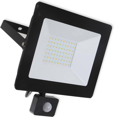 Modee Lighting LED-projetørlampe med sensor IP65 - 10W 900 Lumen - 4000K hvidt lys - 1 års garanti Modee Lighting LED-projetørlampe med sensor IP65 - 10W 900 Lumen - 4000K hvidt lys - 1 års garanti