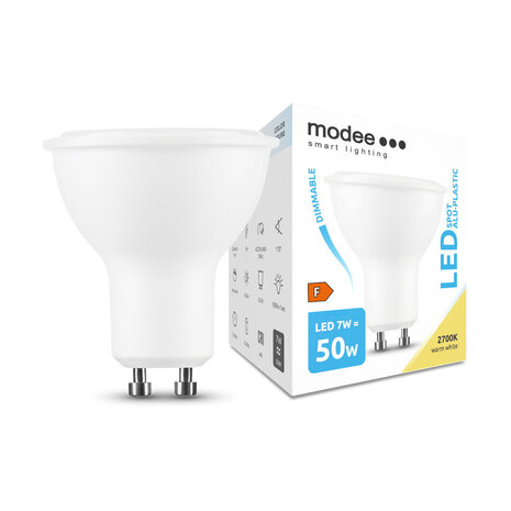 LED-spot GU10 Dæmpbar - 6W erstatter 50W - 4000K Neutral hvid LED-spot GU10 Dæmpbar - 6W erstatter 50W - 4000K Neutral hvid