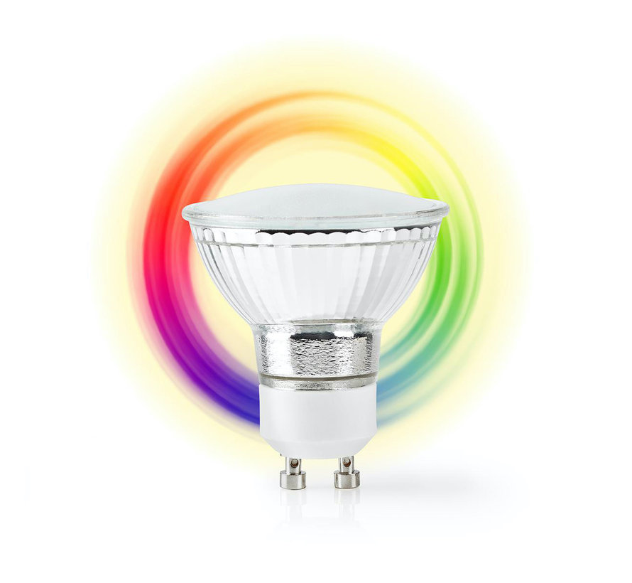 WiFi LED Spot - GU10 5W - RGB+ Varmt Hvidt Lys - SmartLife