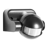 LED Bevægelsessensor Sort overflademonteret 180° - PIR - 230V maks. 300W