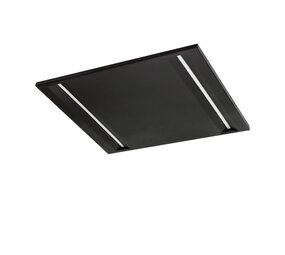 LED-panel 60x60cm Moderne sort UGR<16 - 44W 120lm p/w - 4000K 840 - Philips driver - 5 års garanti