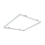 LED Line Forsænket ramme til LED paneler 30x30cm - Finish : Hvid LED Line Forsænket ramme til LED paneler 30x30cm - Finish : Hvid