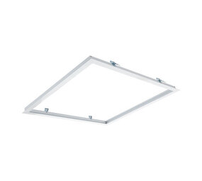 LED Line Forsænket ramme til LED paneler 30x30cm - Finish : Hvid LED Line Forsænket ramme til LED paneler 30x30cm - Finish : Hvid