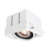 Lucide LED AR111 GU10 forsænket spot hvid TRIMLESS - 1x GU10 fatning- 230V maks, 50W