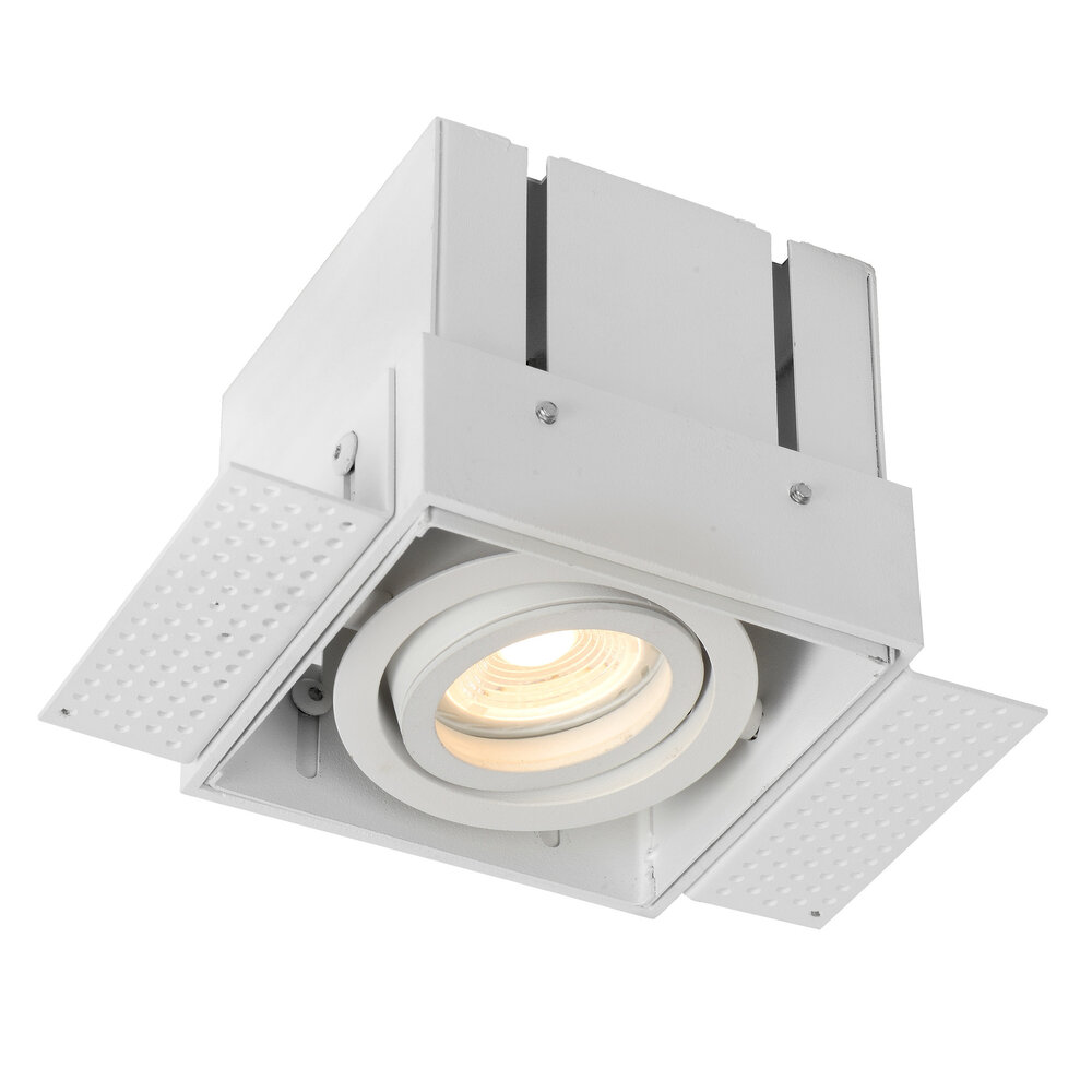 Lucide LED indbygningsspot hvid TRIMLØS - 1x GU10 fatning - 230V maks. 50W Lucide LED indbygningsspot hvid TRIMLØS - 1x GU10 fatning - 230V maks. 50W