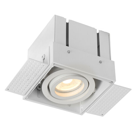 Lucide LED indbygningsspot hvid TRIMLØS - 1x GU10 fatning - 230V maks. 50W Lucide LED indbygningsspot hvid TRIMLØS - 1x GU10 fatning - 230V maks. 50W