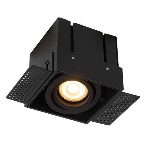Lucide LED indbygningsspot sort TRIMLESS - 1x GU10 fatning - 230V maks. 50W Lucide LED indbygningsspot sort TRIMLESS - 1x GU10 fatning - 230V maks. 50W