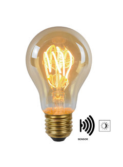 Lucide LED glødelampe TWILIGHT med skumringssensor - E27 A60 4W 2200K