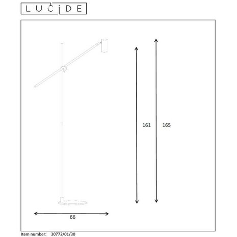 Lucide LED Læselampe PHILINE sort - 1x GU10 armatur Lucide LED Læselampe PHILINE sort - 1x GU10 armatur