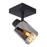 Lucide LED E14 Loftsspot ALION sort - Enkelt til 1 LED E14 pære