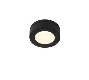 Lucide LED Loftslampe BRICE-LED sort rund - 8W 3000K - IP44 Lucide LED Loftslampe BRICE-LED sort rund - 8W 3000K - IP44