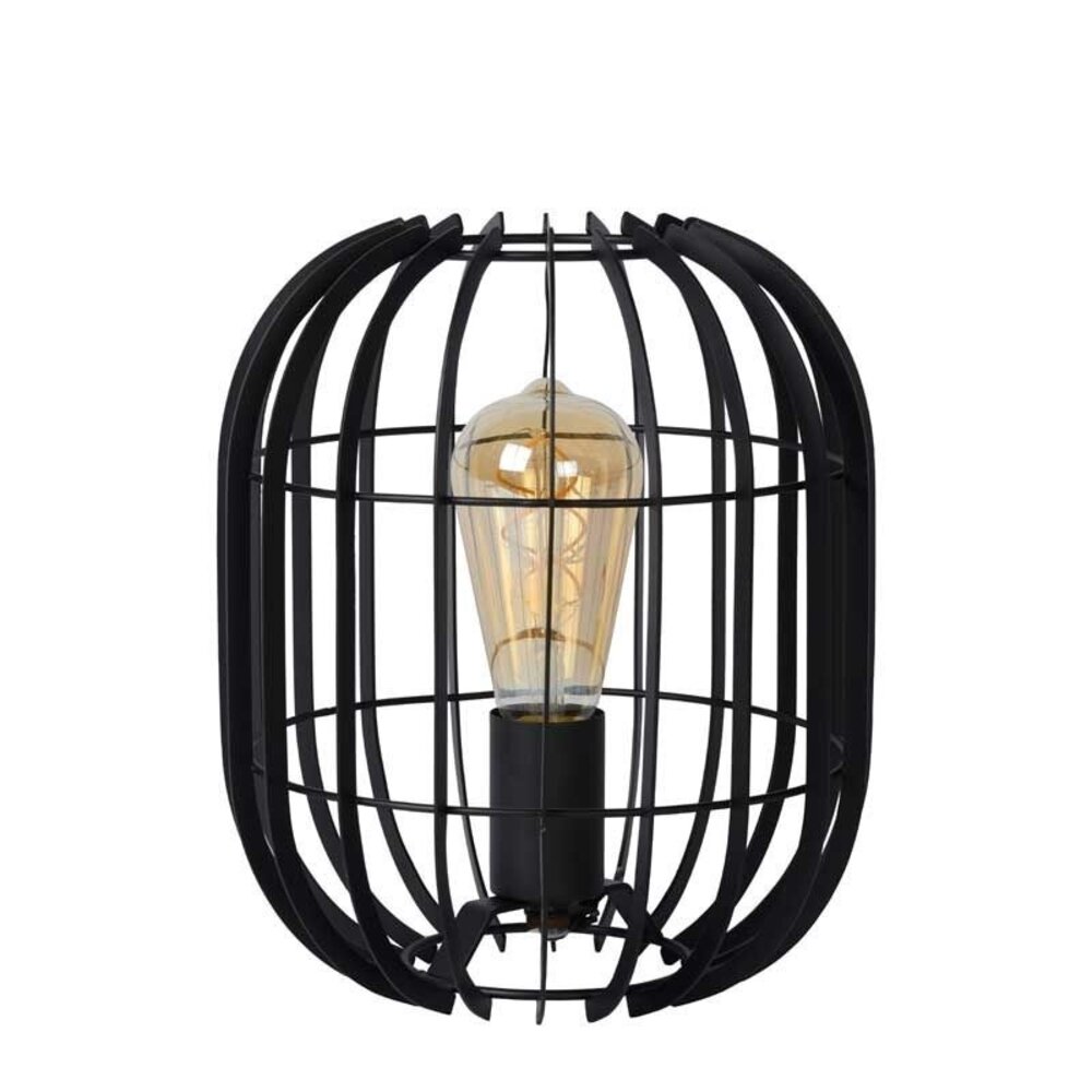 Lucide LED Bordlampe REDA sort - 1x E27 armatur