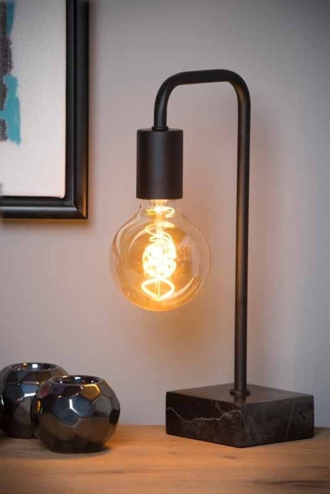 Lucide LED Bordlampe LORIN sort - 1x E27 armatur Lucide LED Bordlampe LORIN sort - 1x E27 armatur