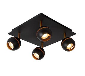 Lucide LED loftsspot BINARI sort - 5W erstatter 50W - 2700K Varm hvid Lucide LED loftsspot BINARI sort - 5W erstatter 50W - 2700K Varm hvid