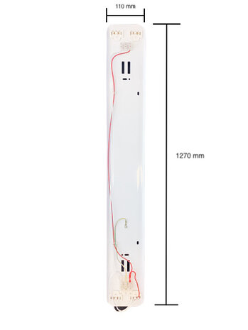 Aigostar Aigostar LED lysstofrørsarmatur - 120 cm - Vandtæt IP65 - til dobbelt LED lysstofrør Aigostar Aigostar LED lysstofrørsarmatur - 120 cm - Vandtæt IP65 - til dobbelt LED lysstofrør