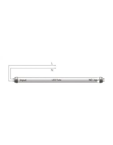 Aigostar Aigostar LED-rør 60cm - 10W 80lm p/w - 4000K (840) Neutral hvid Aigostar Aigostar LED-rør 60cm - 10W 80lm p/w - 4000K (840) Neutral hvid