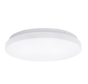 LED Hvid loftslampe rund - 24W erstatter 104W - 4000k klart hvidt lys - 380x60mm