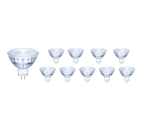 Multipakke 10 styk - GU5.3 LED spots - 3W erstatter 25W - Valgfri lystemperatur Multipakke 10 styk - GU5.3 LED spots - 3W erstatter 25W - Valgfri lystemperatur