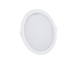 LED forsænket spot rund - 18W erstatter 140W - hulstørrelse 223x35mm - lys farve valgfri LED forsænket spot rund - 18W erstatter 140W - hulstørrelse 223x35mm - lys farve valgfri