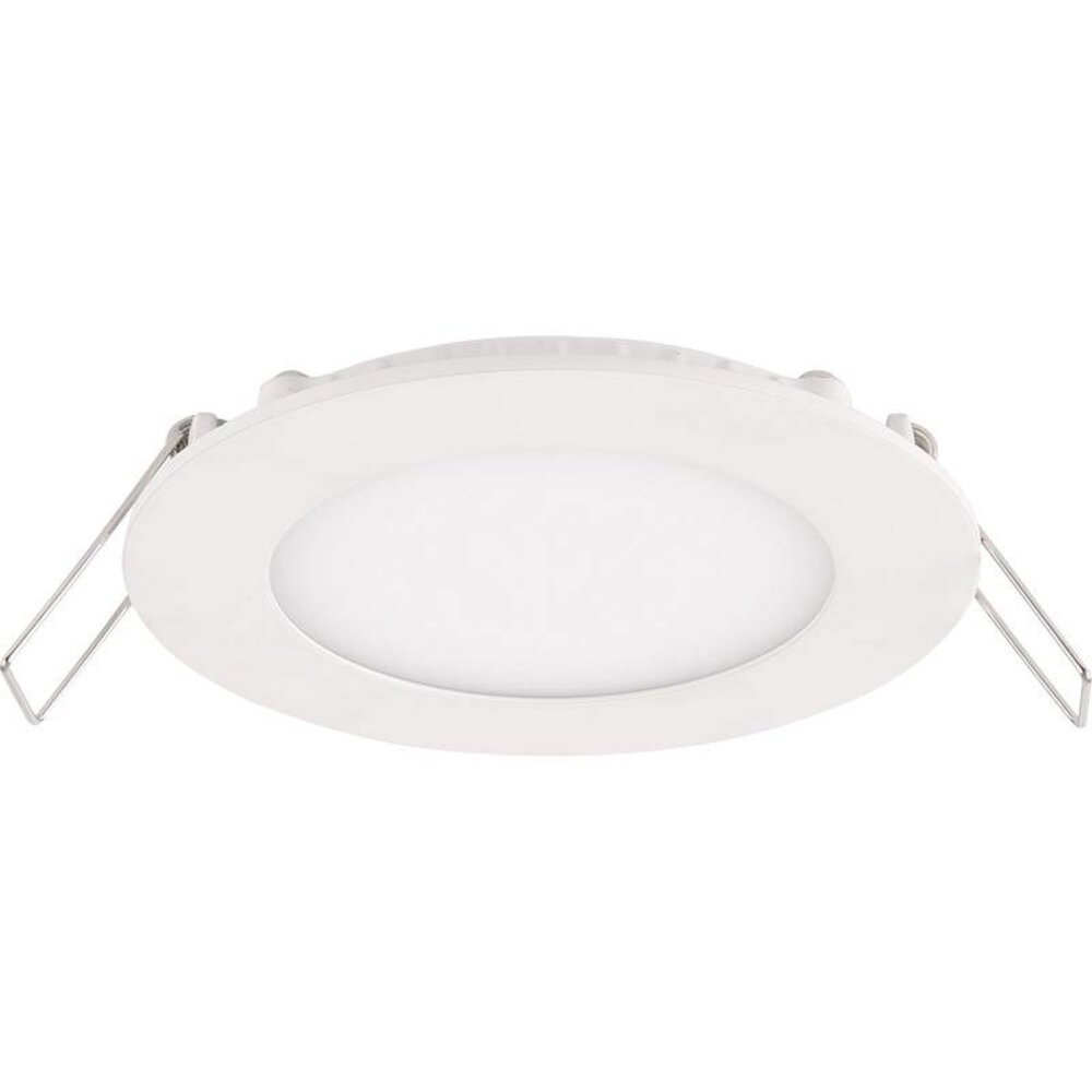 TSONG LED forsænket spot rund aluminium - 6W erstatter 50W - skærestørrelse 110mm - 3000K Varm hvid TSONG LED forsænket spot rund aluminium - 6W erstatter 50W - skærestørrelse 110mm - 3000K Varm hvid