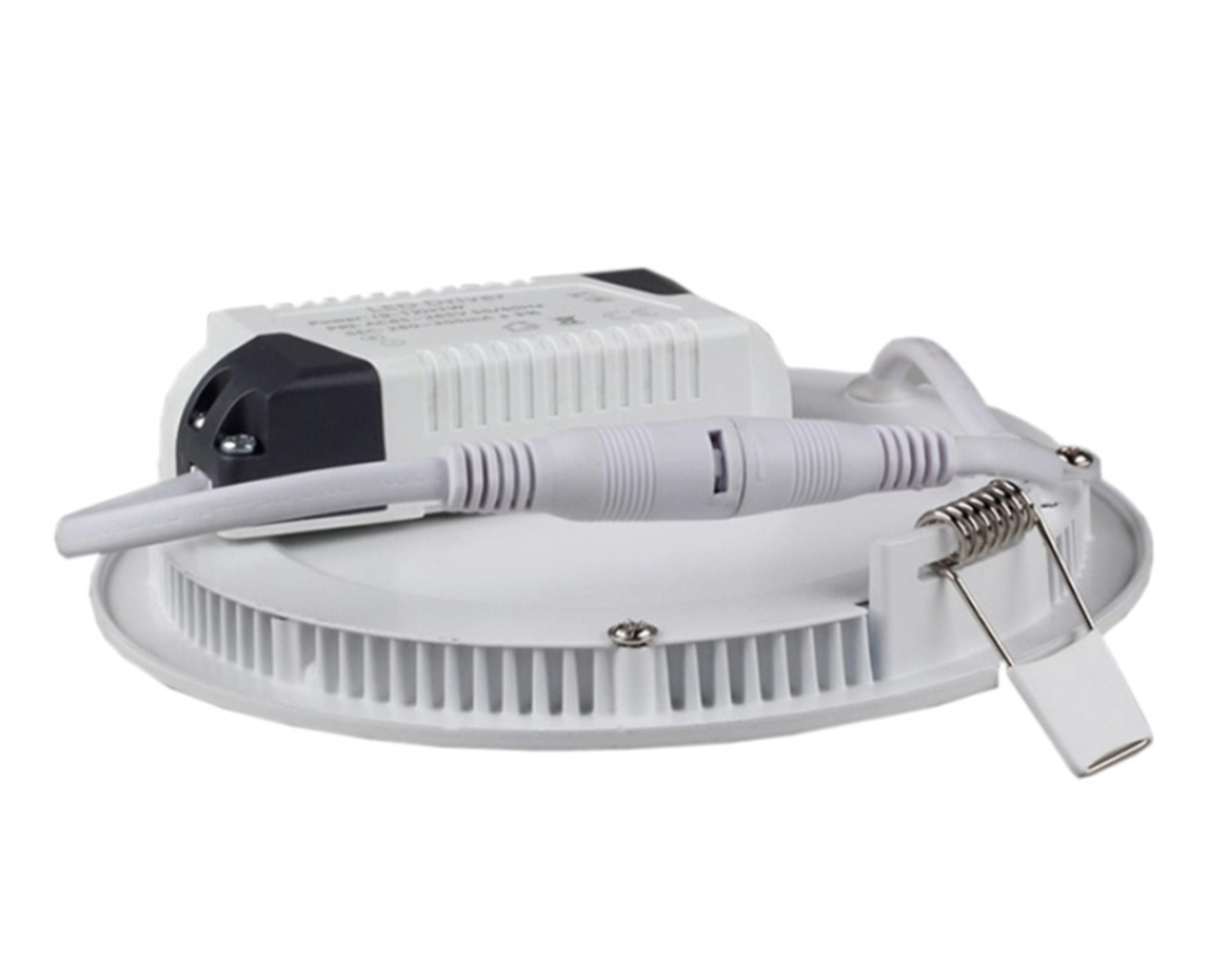 TSONG LED forsænket spot rund aluminium - 6W erstatter 50W - skærestørrelse 110mm - 3000K Varm hvid TSONG LED forsænket spot rund aluminium - 6W erstatter 50W - skærestørrelse 110mm - 3000K Varm hvid