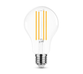 Modee Lighting LED-glødelampe dæmpbar - E27 A70 15W - erstatter 125W - 2700K Varm hvid Modee Lighting LED-glødelampe dæmpbar - E27 A70 15W - erstatter 125W - 2700K Varm hvid