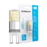 Modee Lighting LED G9 - 3W 270lm - 4000K Neutral hvid Modee Lighting LED G9 - 3W 270lm - 4000K Neutral hvid