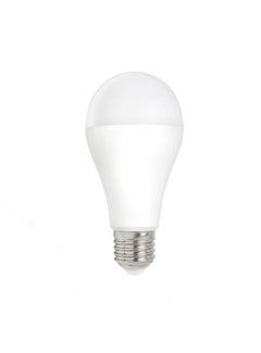 LED-lampe - E27 fatning  - 15W erstatter 120W - 6400K dagslys hvid