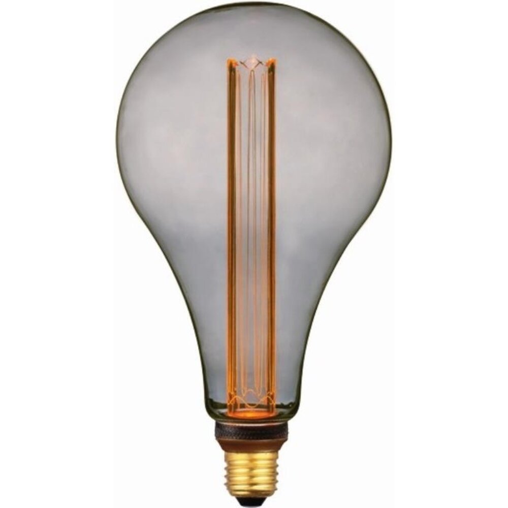 Freelight LED lampe - E27 fatning - 5W - 1800K - Smoke - Lang pære