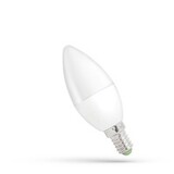 Spectrum LED-lampe E14 - C37 - 6W erstatter 60W - 6000K Kold hvid Spectrum LED-lampe E14 - C37 - 6W erstatter 60W - 6000K Kold hvid