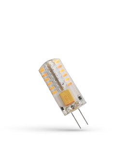 LED silikone G4 - 2W erstatter 17W - 3000K varmt hvidt lys