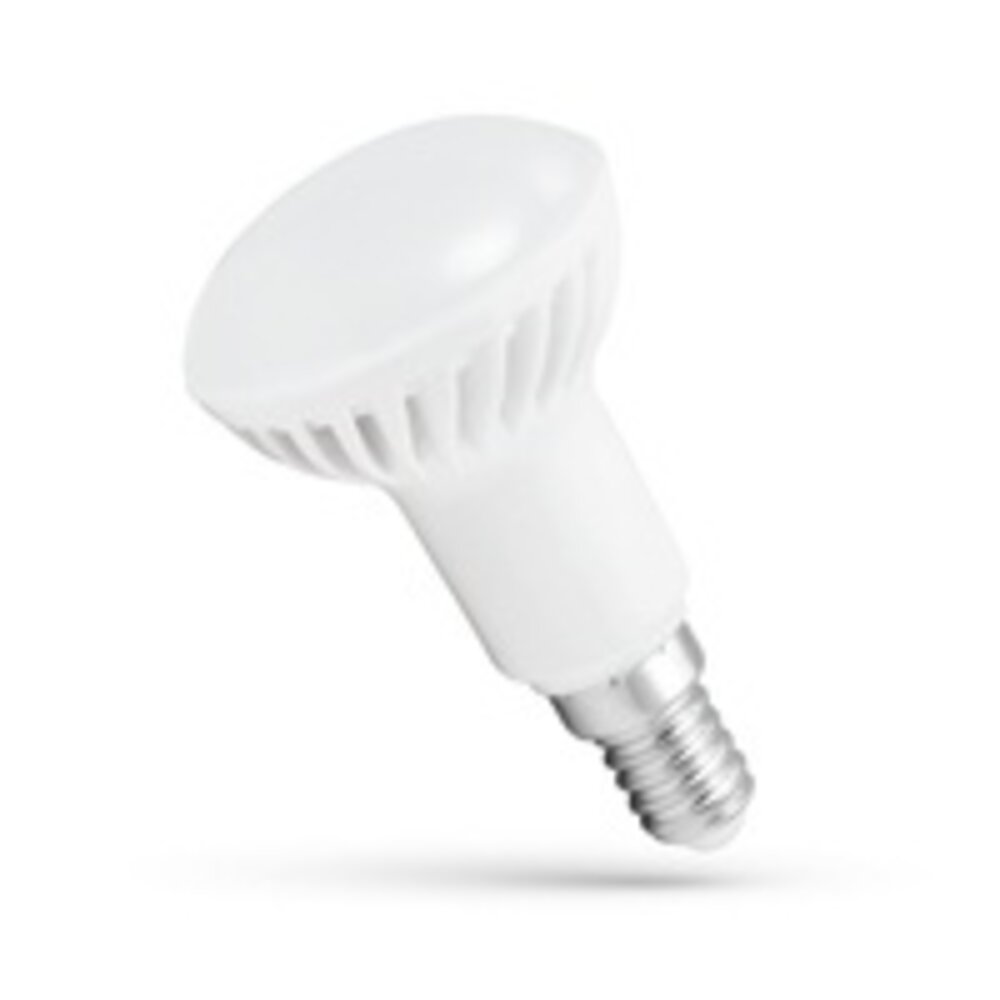Spectrum LED-lampe E27 - R-63 - 8W erstatter 80W - 6000K Kold hvid Spectrum LED-lampe E27 - R-63 - 8W erstatter 80W - 6000K Kold hvid